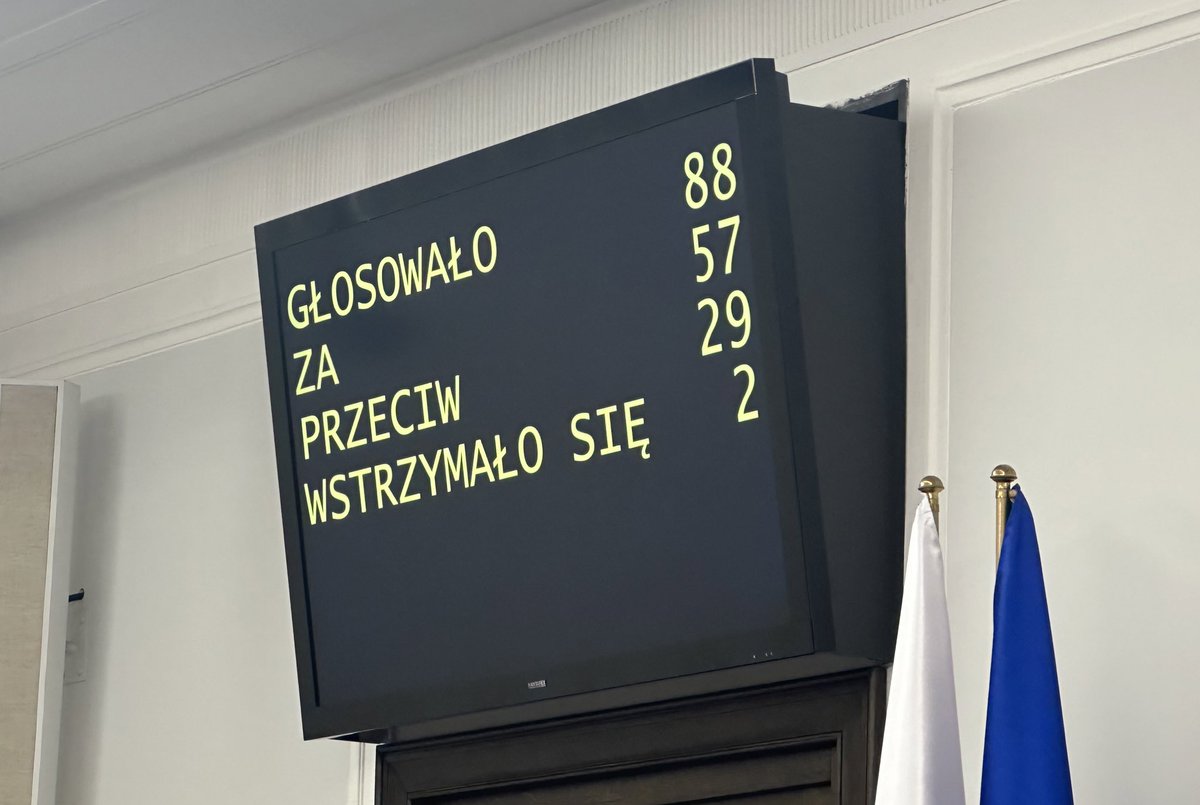 Senat ZA uznaniem śląskiego za język regionalny! 💛💙