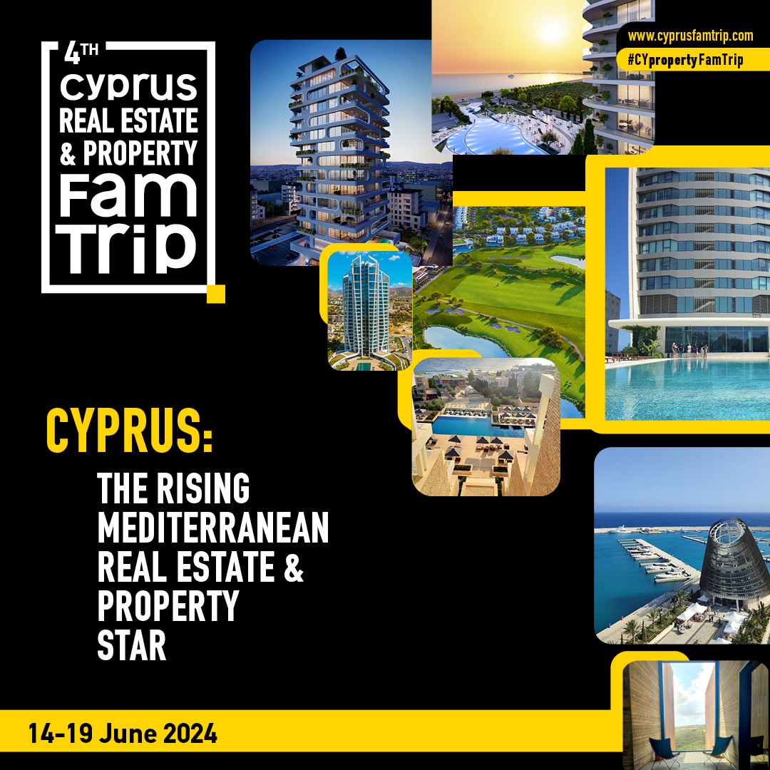 ✨ 🏡 Cyprus Real Estate & Property Fam Trip, taking place between 14-19 June in Cyprus exclusive event designed for international luxury real estate professionals and agents. 

For More Infromation: cyprusfamtrip.com
#cypropertyfamtrip #famtrip #realestateagent