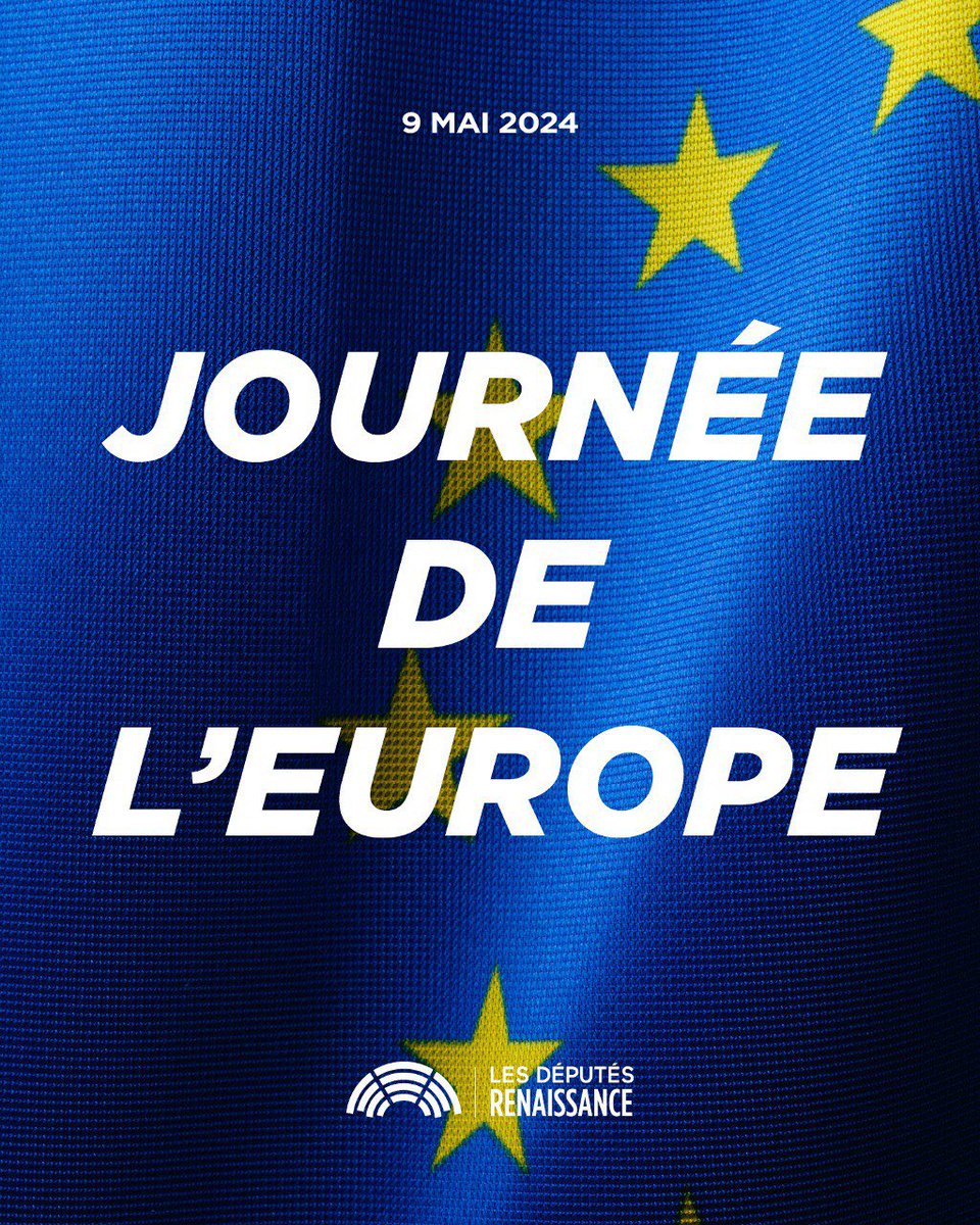 Pour toujours plus d'Europe en France ! 🇫🇷🇪🇺 

#9Mai #JournéeEurope #JournéedelEurope