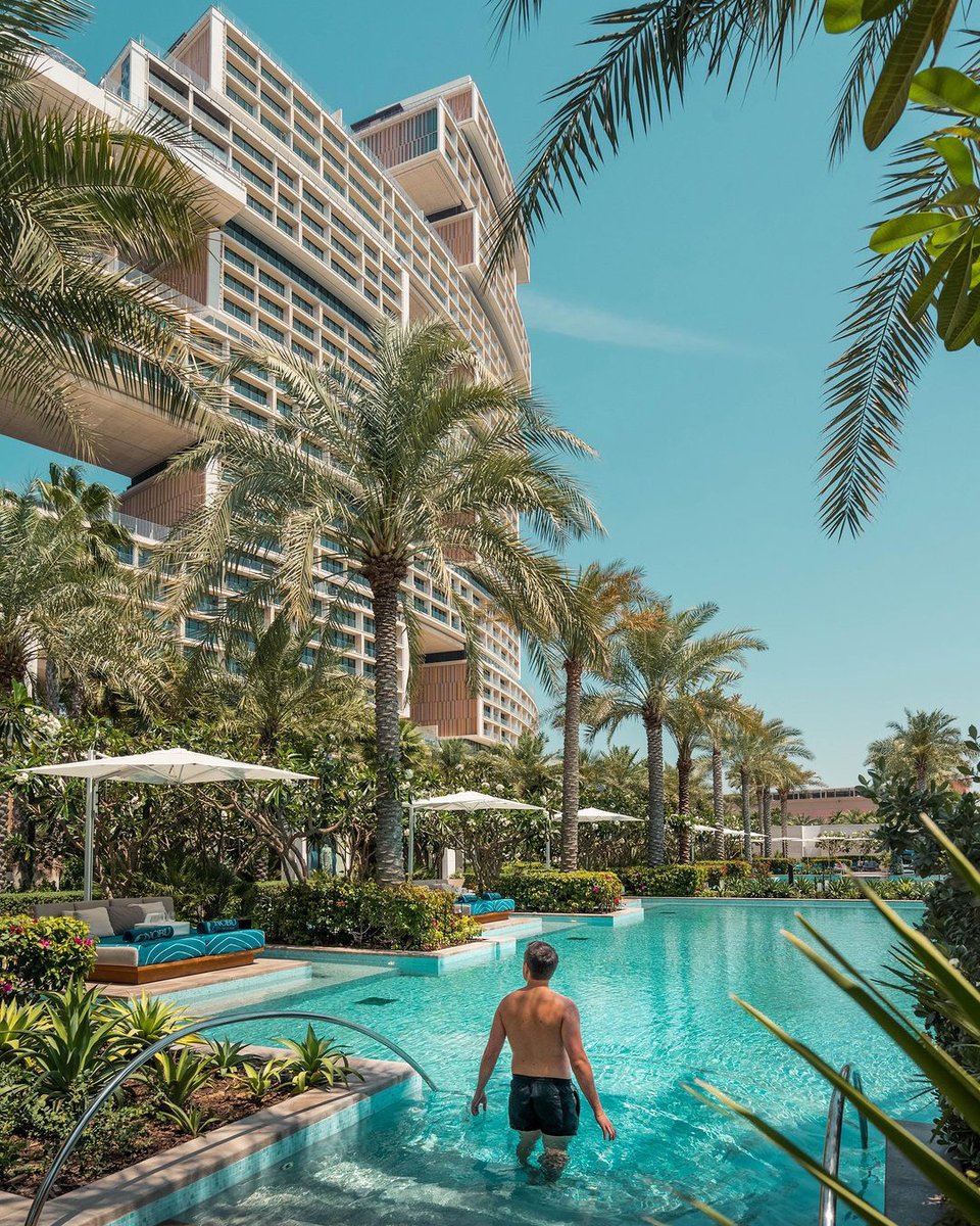 Picture this: You, in this pool, feeling pure bliss ✨ 📸 IG/nichodebiasio 📍 Nobu by the beach #VisitDubai