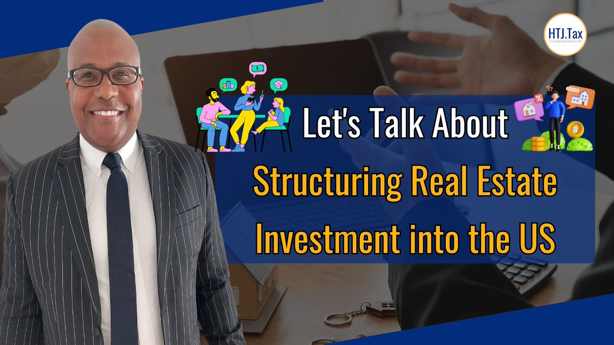 [ Offshore Tax ] Let's Talk About Structuring Real Estate Investment into the US.
youtu.be/dtBkzBmsRno

Need #InternationalTax advice? We are here...

#ForeignRealEstate #InvestmentStructures #DirectOwnership #LLC #REIT #TaxImplications #RealEstateInvesting #TaxAdvisor