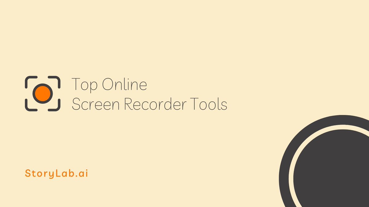 Top 5 Online Screen Recorder Tools In 2023

Record Online Meetings, Podcasts, and Webinars with Ease

#ContentCreator #contentmarketing #contentcreation #contentstrategy #contentcreation #VideoMarketing buff.ly/42n4Vzw