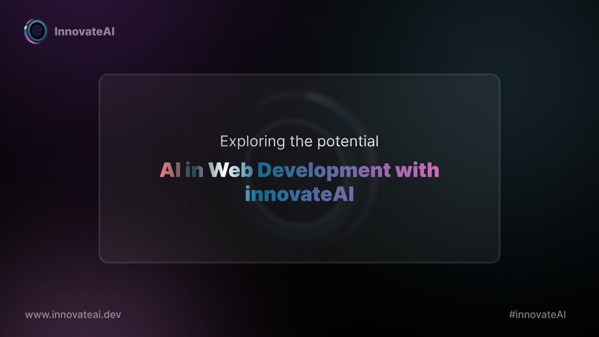 $INNO is providing some of the best AI tools in the game

With the AI tools they’re providing to users you can create a website in a matter of minutes

Check them out, <a href="/Innovateaierc/">InnovateAI</a>

DEX: dexscreener.com/ethereum/0xd2E… #partner