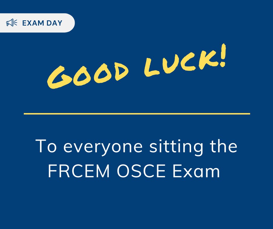 Good luck to everyone sitting the FRCEM OSCE exam for two weeks! 🤞

We would love to discuss how IMG Connect can help you with the rest of your FRCEM journey and beyond!

#imgconnect #NHS #like #medicine #exam #gmc #img #doctor #nhsjobs #physician