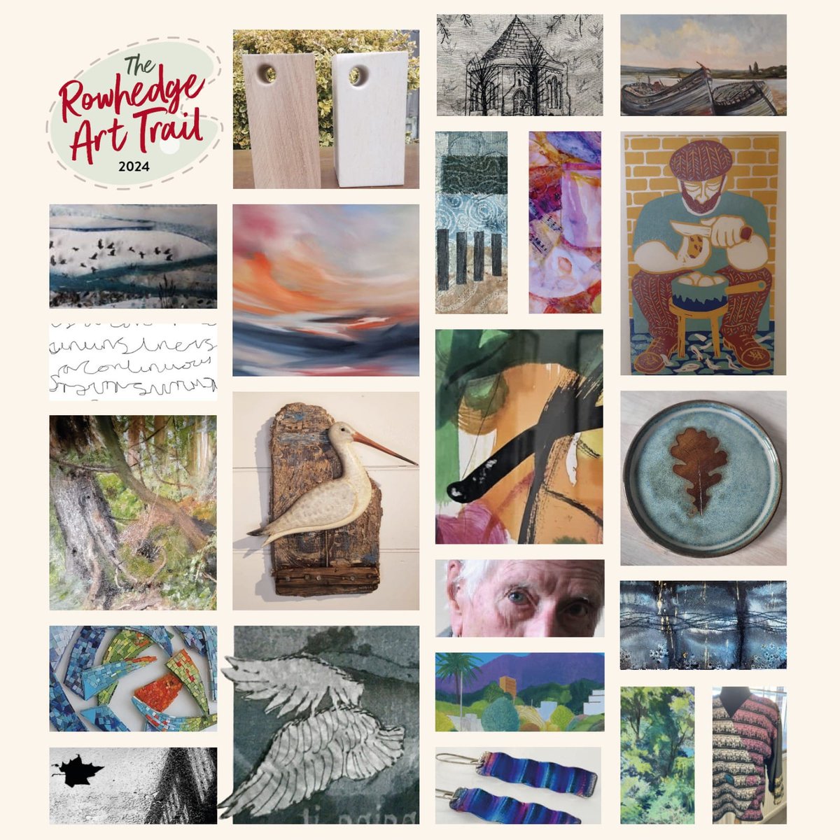 This weekend!

There will be over 20 artists exhibiting on 11 and 12 May 2024. Drop by and see what we have all been up to since last year's trail.

#CreativeColchester #ColchesterArtist #EssexArtist #EmergingArtist #AbbieCairns #ArtTrail #RowhedgeArtTrail