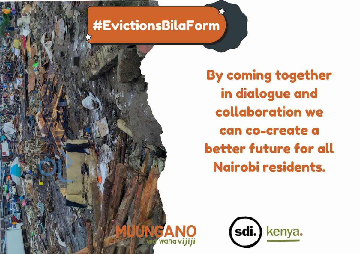 Addressing systemic challenges such as inadequate infrastructure, limited access to basic services, and lack of tenure security in informal settlements, advocating for long-term solutions.
#EvictionsBilaForm
#MakingSlumsVisible
#Flooding
#NiSisiKwaSisi
@Wanavijiji_sdi
@KDI_Kenya