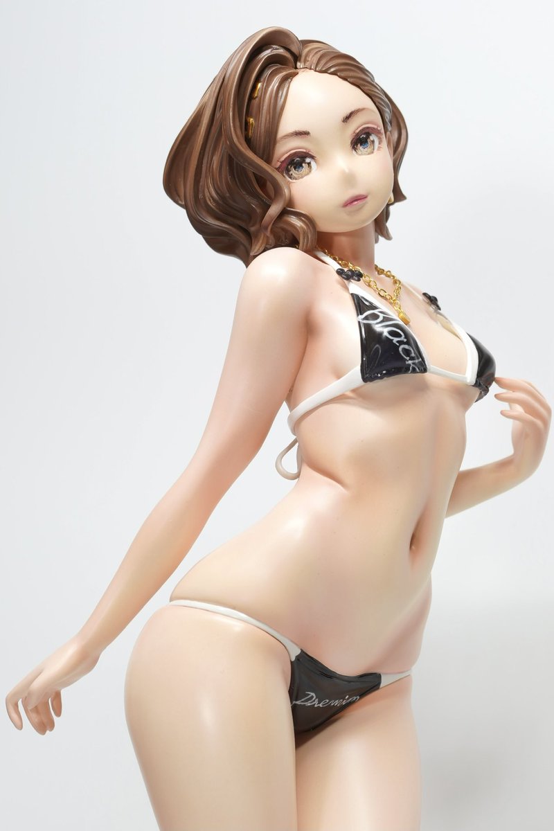 薄いビキニ紐の造形はBLACK!!!ビキニ見栄子の時に試したことがあるのでたぶんできるはずではある。 