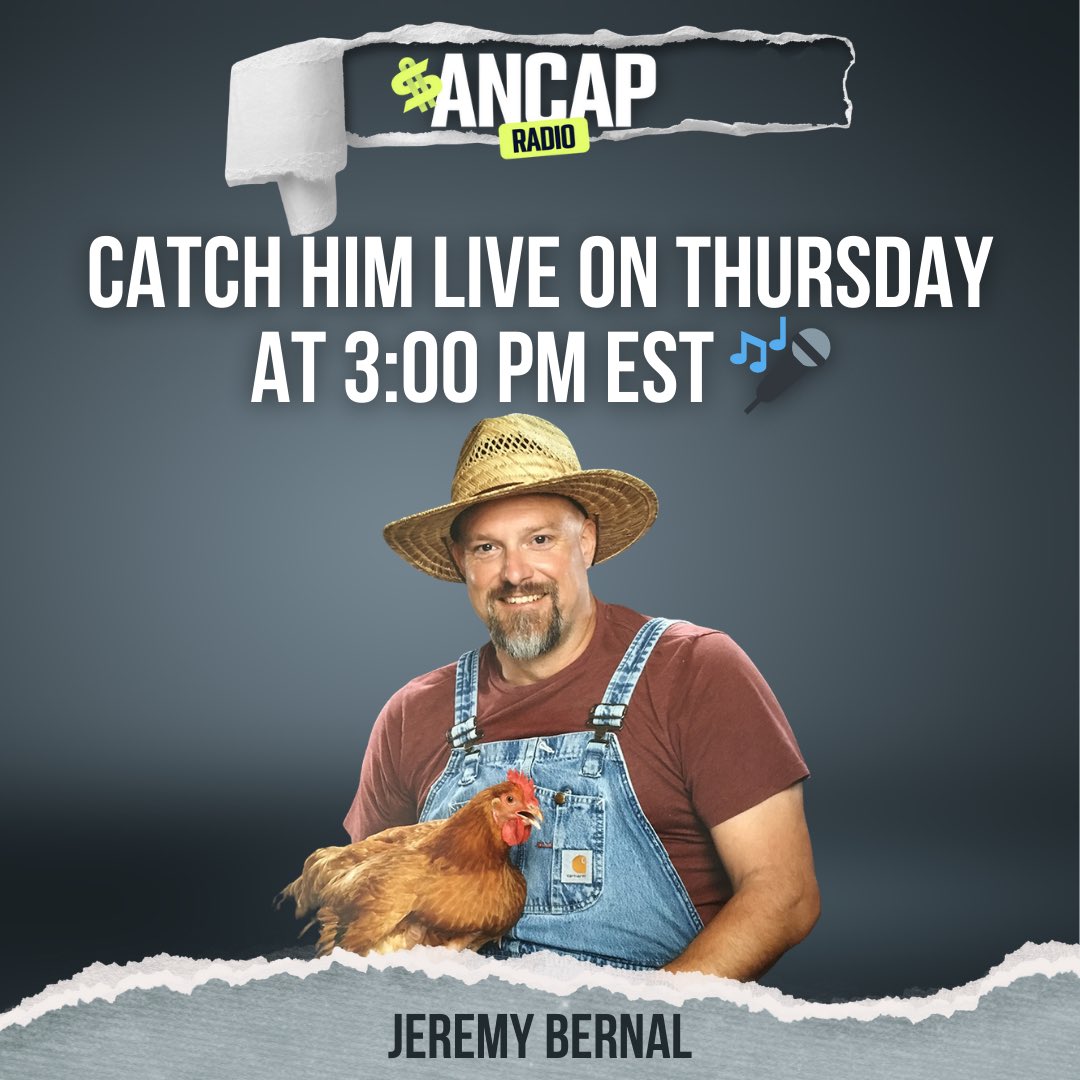 <a href="/chimkindaddy/">Jeremy Bernal</a> we be live later so set your reminders 🎤

x.com/i/spaces/1MYxN…