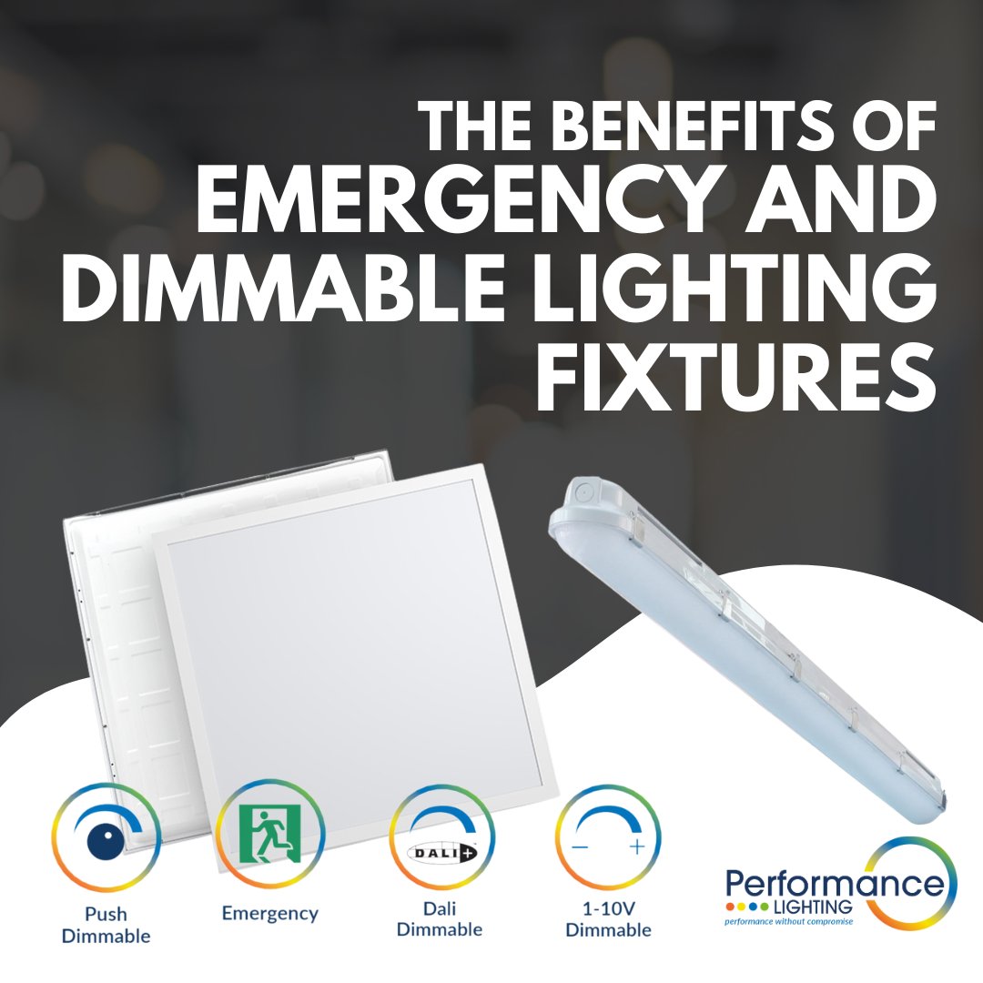 Emergency and dimmable LED lighting fixtures seamlessly blend into the background, ensuring that businesses remain safe, functional and energy efficient.

Learn more about the benefits of emergency and dimmable lighting fixtures: performance-lighting.co.uk/the-benefits-o…

#EmergencyLighting