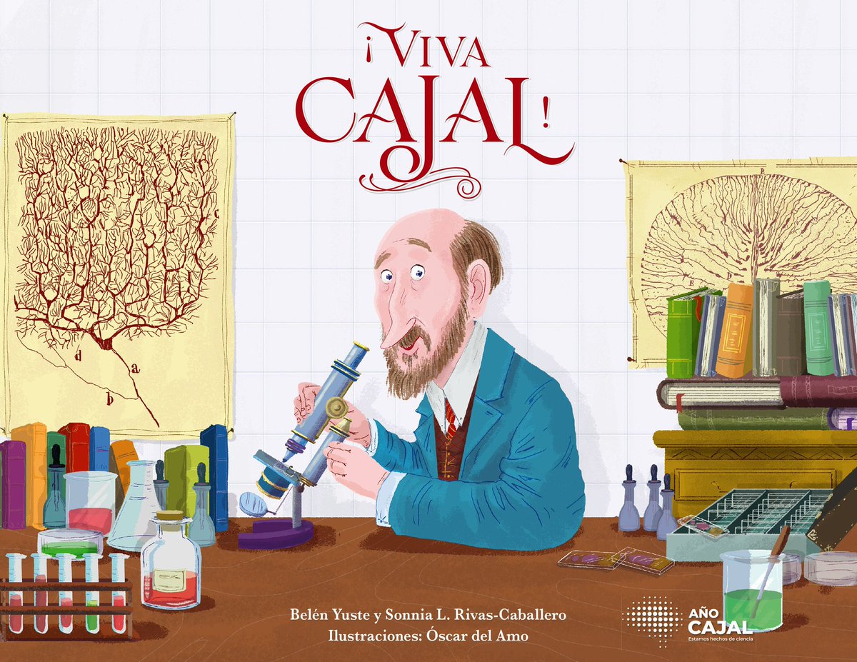 El 1 de mayo de 1852 nació Santiago Ramón y Cajal. El 10 de mayo de 2024 vamos a contarlo con libro ¡Viva Cajal! 🗓️ #AgendaISCIII isciii.es/Noticias/Agend… 📽️ Historia youtu.be/UjzqBi5O7Fw?si… #BNCSlij #SGITCMR