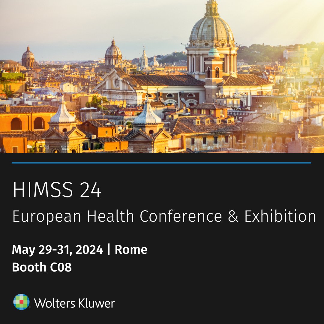We’ll be at #HIMSS24 European Health Conference & Exhibition in Rome, May 29-31. Stop by booth C08 to speak with our industry-leading experts about the newest advancements in #clinicaldecisionsupport, smart drug data, and more: ow.ly/ib9Q50RyAG9 #HealthIT @HIMSS