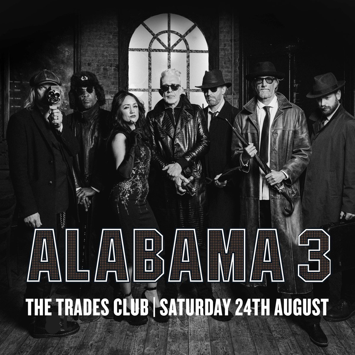 Tickets for @TheAlabama3 live at @thetradesclub are now on sale HERE >> thetradesclub.com/events/alabama3