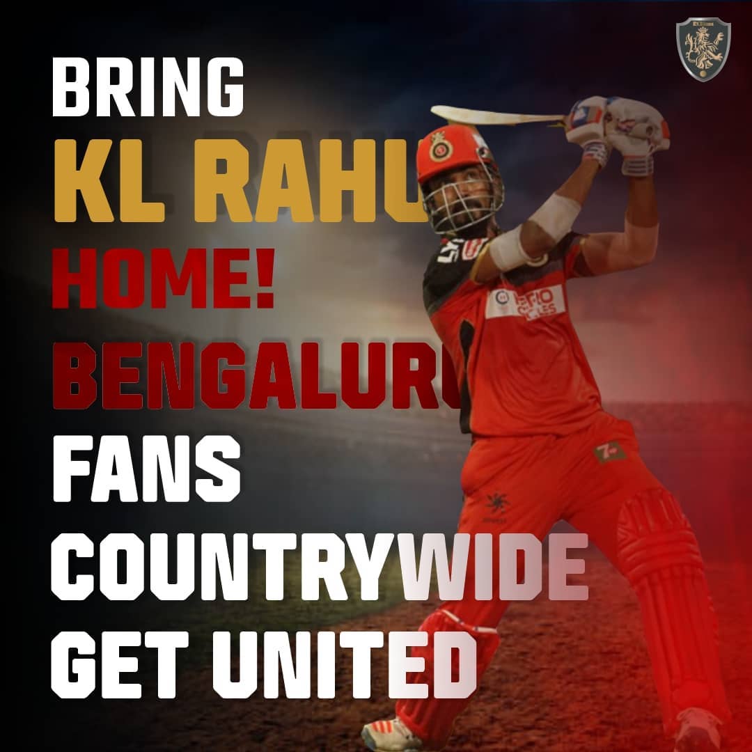 Come To RCB #KLRahul ❤️
Bring Namma Boy <a href="/RCBTweets/">Royal Challengers Bengaluru</a> 

#LSGvsSRH #RCBvsPBKS 
#PBKSvsRCB #IPL2024