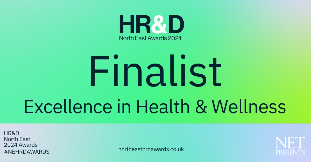 We are delighted to announce we have been shortlisted for the 2024 North East HR&amp;D Awards, for Excellence in Health and Wellness. 🎉

For more information visit: netimesmagazine.co.uk/events/reveale…

 #HealthAndWellnessExcellence #HRcommunity #HRrecognition  #AdvanceNorthumberland