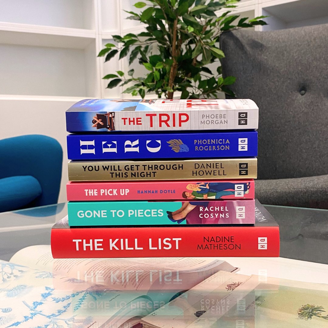 Happy publication day ❤️ The Kill List by @nadinematheson You Will Get Through This Night by @danielhowell The Trip by @Phoebe_A_Morgan Herc by @thatphoenicia Gone to Pieces by Rachel Cosyns The Pick Up by @byHannahDoyle All out now: amzn.to/3UvYkj8