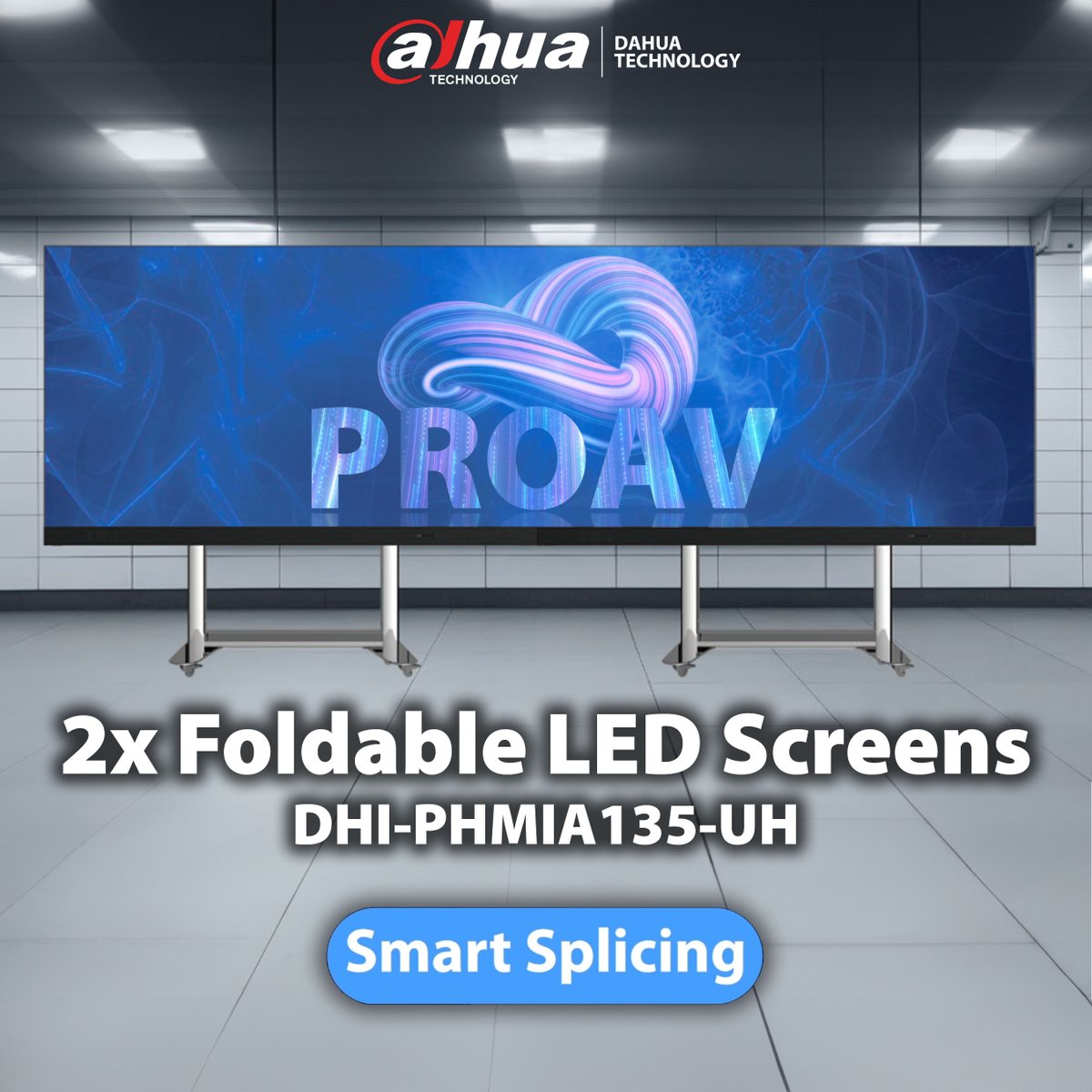 DAHUA_UK's tweet image. Hyperreal visuals with Dahua Security's ALL-NEW Foldable LED Display!  2K HDR &amp;amp; cutting-edge tech to take visuals to another level. This product folds for easy transport &amp;amp; installation. 

Find out more now...
tiny.cc/proav
 #Proav #FoldableDisplay #DigitalSignage