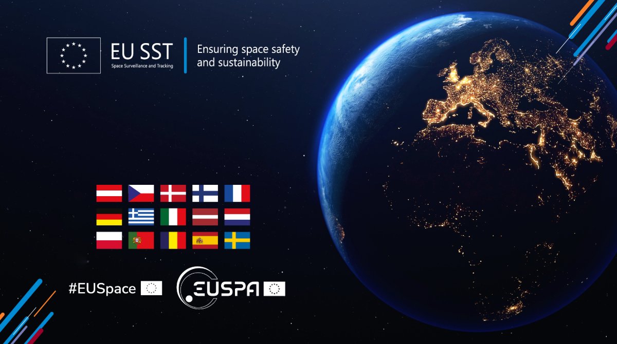 Today is #EuropeDay! Did you know that we have an #EUSpace Surveillance and Tracking capability formed by a Partnership of 15 EU Member States and @eu4space acting as Front Desk? Find more information about #EUSST here: eusst.eu/about-us #EUDelivers