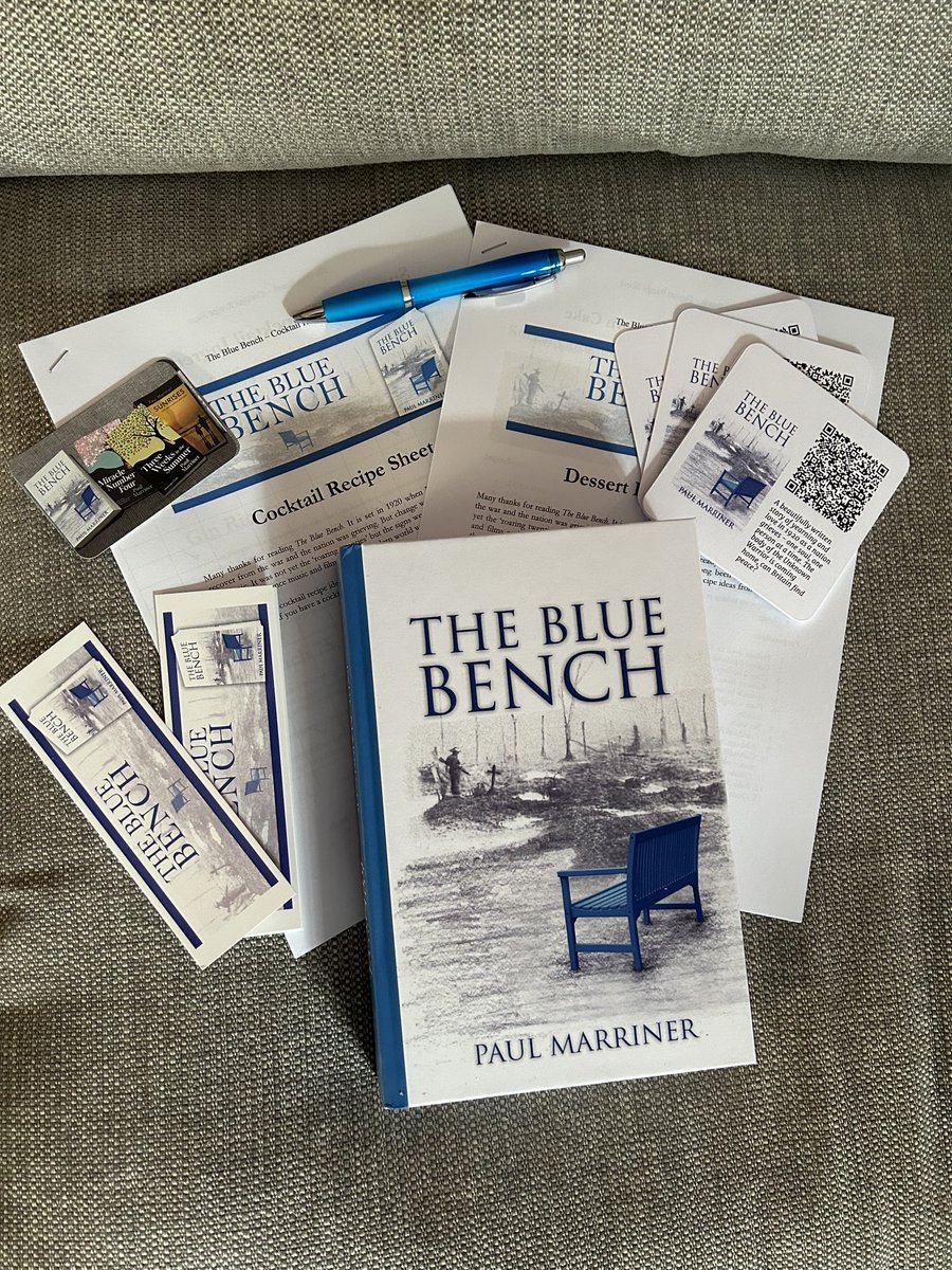 Many thanks to all that entered The Blue Bench giveaway. The five winners have been notified and the books are on their way.
