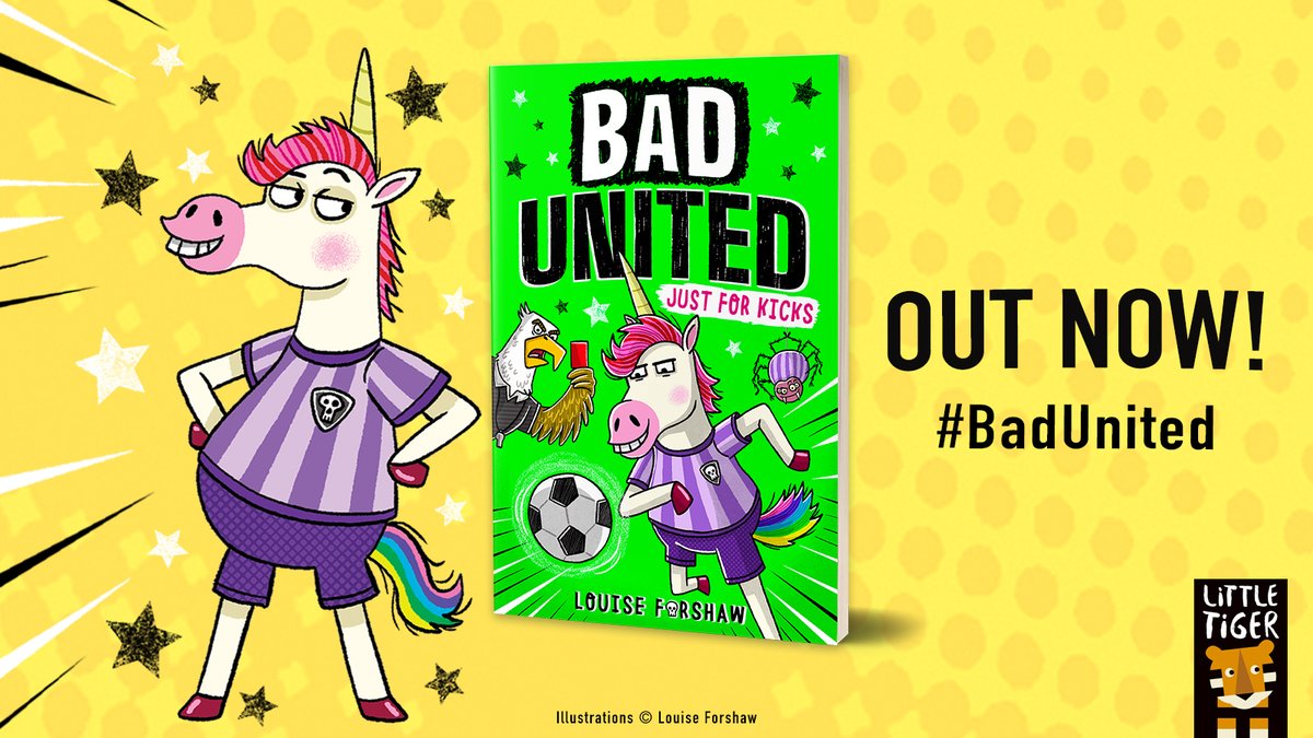 ⚽️TODAY IS THE DAY!⚽️ BAD UNITED is finally here. A huge thank you to the @LittleTigerUK team especially @Mattie2507 and @CharlieMoyler. Without these two, this series wouldn't exist and I'm so grateful. I couldn't ask for a better team! WE'RE BAD AND WE'RE UNITED!