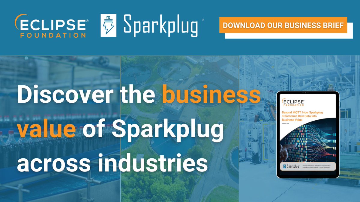 Our new business brief explores how businesses in the food & beverage, manufacturing and wastewater management industries are using Sparkplug to reduce costs, mitigate risks, and improve operational efficiency. Learn more: hubs.la/Q02vc_wp0 #opensource #IIoT