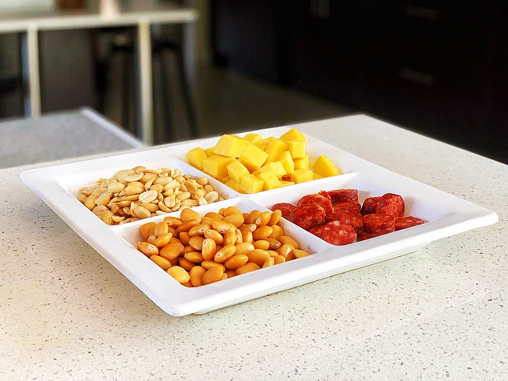 Cheeses, chouriço, tremossos, and giant peanuts - it's a flavour explosion! 💥👌 Who needs lunch when you have this? 🤔😜 #SnackPlatter #PortugueseSnacks #LunchGoals #Foodie #Yum #CheesePlease #TremossosObsession #GiantPeanuts #SnackAttack #RestaurantLife #Johannesburg