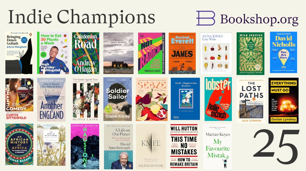 Looking for your next great read? Check out @bookshop_org_UK's top titles for April. Including books by @JolyonMaugham, @HughFW, @mikaelaloach, @sineadgleeson and more. There's something for every reader here! 😍 uk.bookshop.org/lists/bookshop…