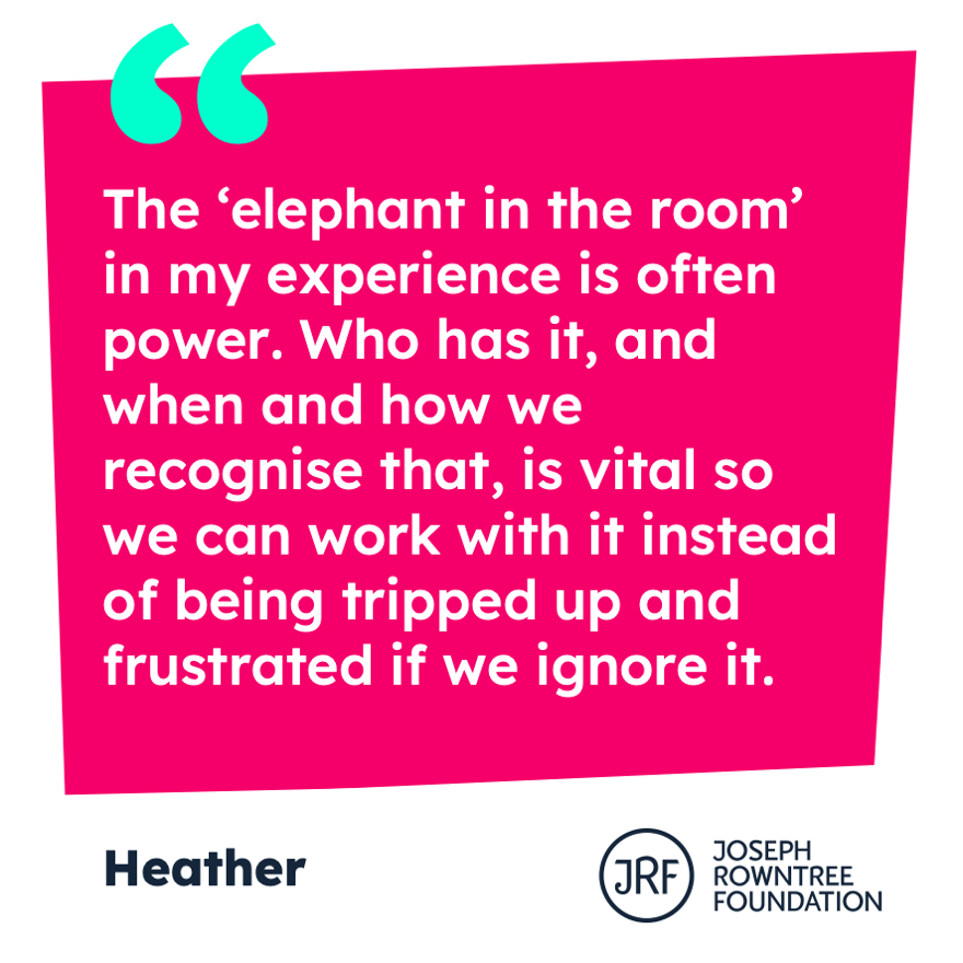 🔎 JRF has been exploring the issue of poverty stigma and what to do about it with a group of people from a diverse range of identities, experiences and disciplines. 🗣️ Read about the experience of the process from @hettieanna, a design team member, here: jrf.org.uk/power-and-part…
