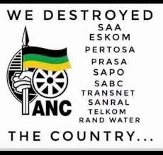 Yes, @CyrilRamaphosa UNFORTUNATELY that 'new' course led South Africa DOWN the path of ANC, DESTRUCTION‼️ NOW WE HAVE A CORRUPT THUG @MYANC FAILED, GREY LISTED AND FLAWED DEMOCRACY @GovernmentZA‼️ #VoetsekANC2024 #VoetsekANC 👇 👇 👇