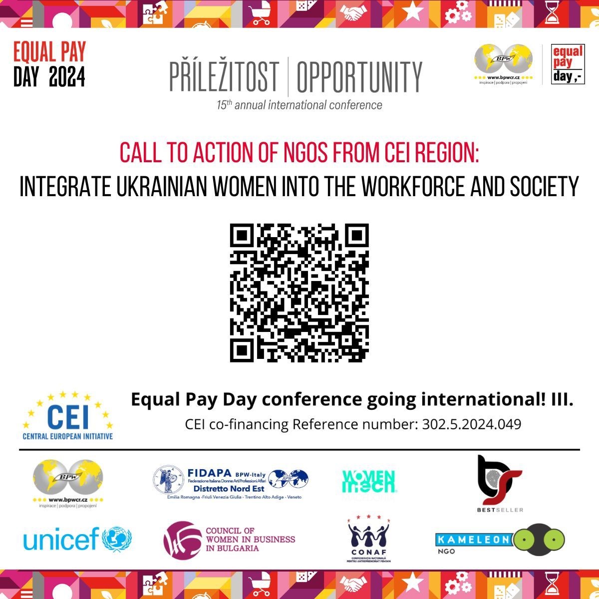 Professional women from 🇧🇦🇧🇬🇮🇹🇲🇰🇷🇴 🇷🇸🇺🇦attended #EPD2024 in Prague 🇨🇿 & issued a #CALLTOACTION to raise awareness of effects of war & advocate for solutions, contributing to paving way for + inclusive future for women in 🇺🇦#CEICooperationFund ℹ️ tinyurl.com/dzsb7dam