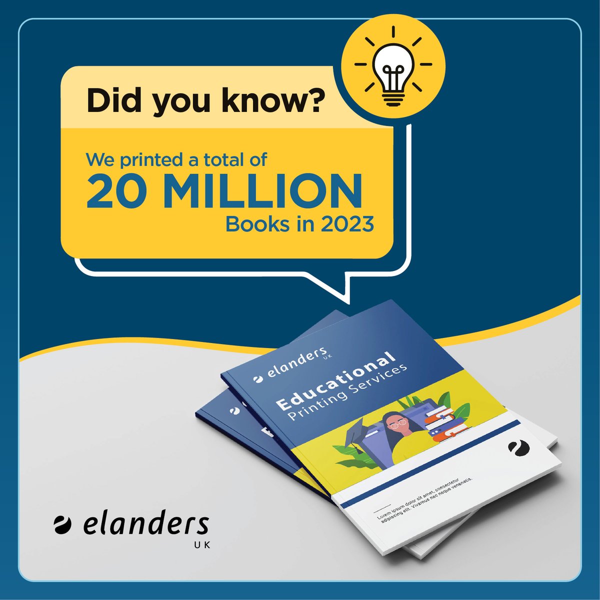 When it comes to books, there's strength in numbers. Our capabilities makes us one of the most valuable book printers in the UK. 📘

Ready to take your printing to the next level? Get in touch today:
elanders.co.uk/printing-servi…

#elanders #ukprinter #printing #bookprinter