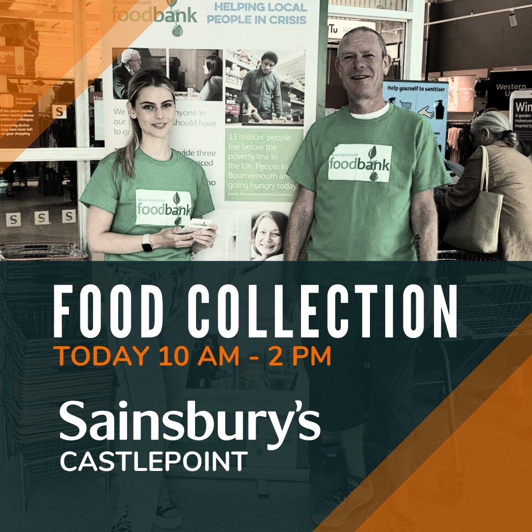 Heading to Sainsbury's Castlepoint today? Take a moment to make a difference! Chat with our friendly volunteers and grab a shopping list. Each item you donate helps feed a family in need right here in our community. Join us between 10 AM and 2 PM and be a part of something