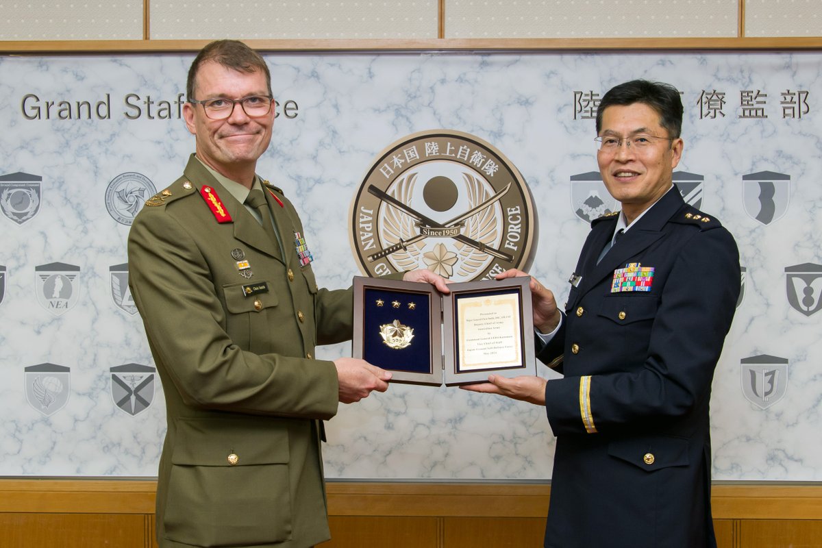🇦🇺🇯🇵#JGSDF recently had the 22th JPN-AUS Army Staff Talks with the @AustralianArmy. The both sides agreed to take this opportunity to enhance and promote cooperation and exchanges together to realize #FreeandOpenIndoPacific.
@ModJapan_en