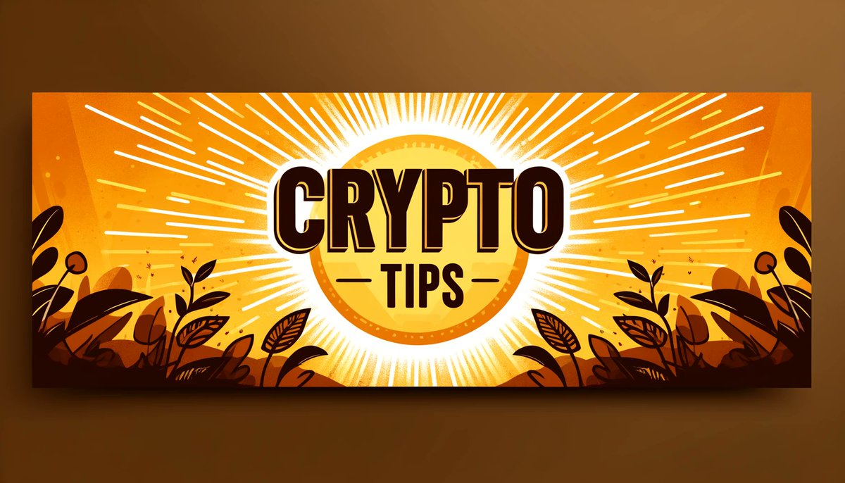FRIENDLY REMINDER Stay safe in the cryptocurrency space! Here are some helpful tips to protect yourself from scams: - Always do your own research (DYOR) - Avoid clicking on suspicious links - Use a hardware wallet for added security - Keep your personal information private -