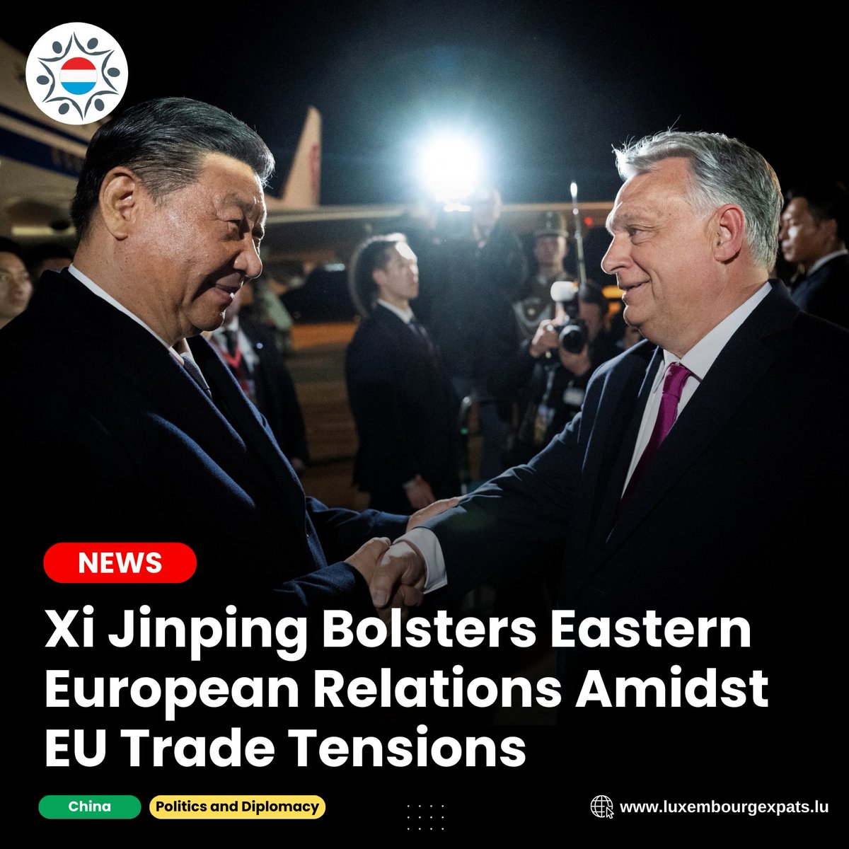 🇨🇳🇪🇺 Exploring shifts in global dynamics: China strengthens bonds with Eastern Europe as the EU navigates trade challenges 💼🌍

👩🏻‍💻 Learn More: luxembourgexpats.lu/discussions/11…

#GlobalRelations #TradeDynamics #europe #China