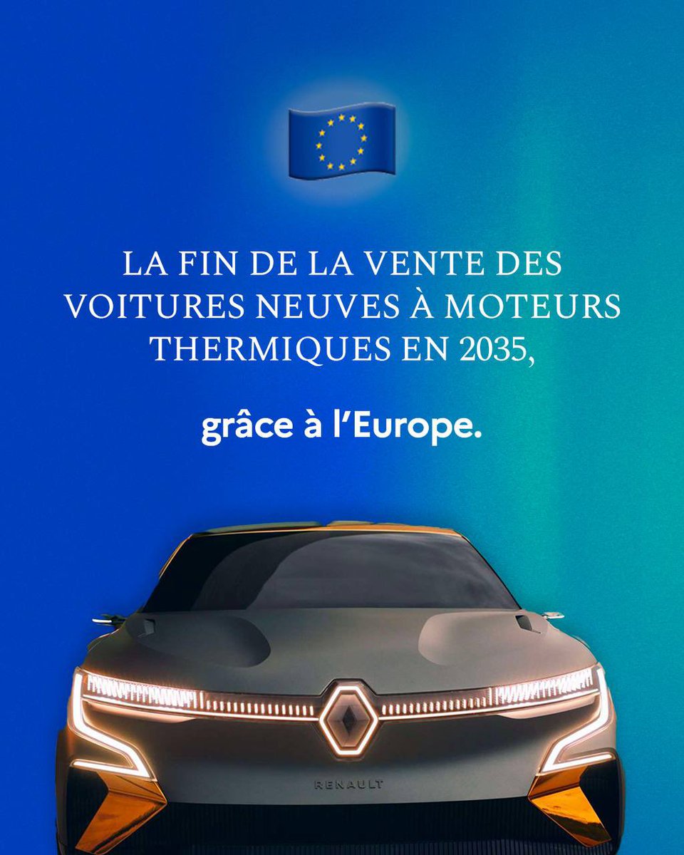 L’émergence de la voiture électrique nous permet à la fois de rendre la mobilité du quotidien moins polluante tout en réindustrialisant la France 🇫🇷 Pour l’emploi, pour le climat !