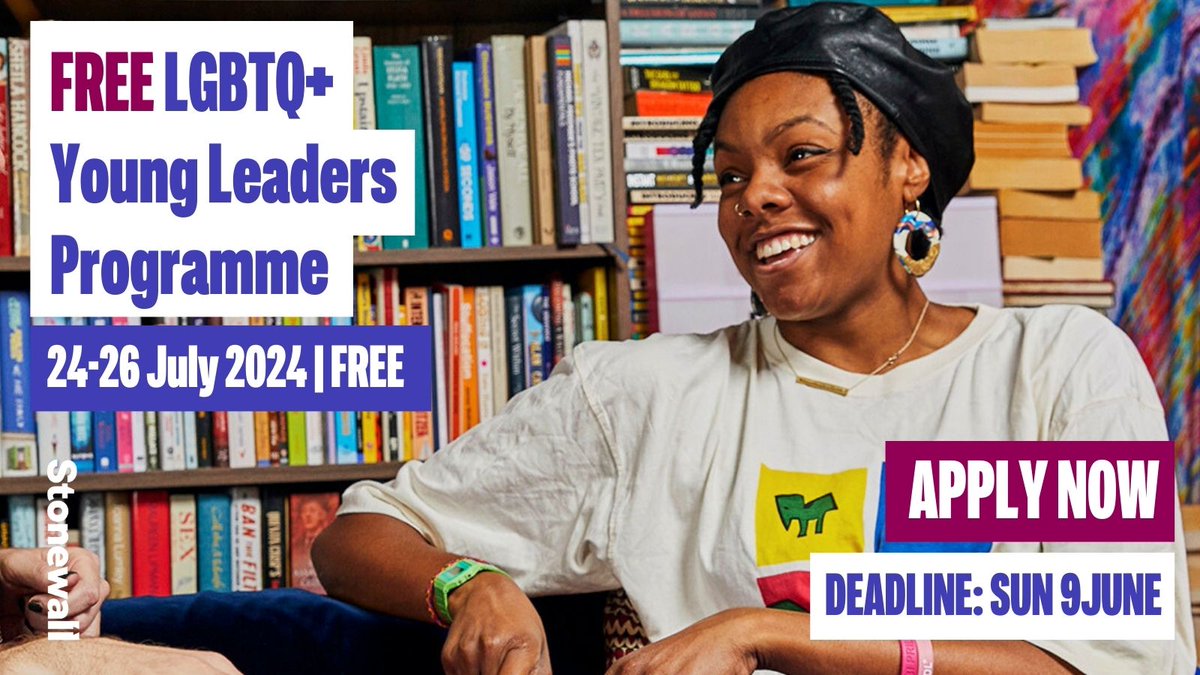 📣 Calling all aspiring LGBTQ+ leaders aged 20-30 📣 Are you ready to develop your leadership, grow your network, and build your confidence? Join our free-to-attend Young Leaders Programme! 🏳️‍🌈 Deadline 🚨 Sun 9 June 2024 Apply now: bit.ly/3UtN4nu