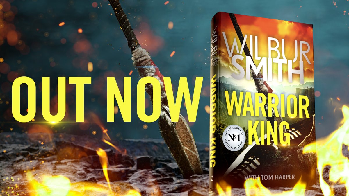A KINGDOM STEEPED IN BLOOD. A FAMILY FORGED ANEW.

OUT NOW! Pick up your copy of WARRIOR KING in your favourite bookshops, supermarkets and online. wilbursmithbooks.com/books/warrior-…   

-BBUK