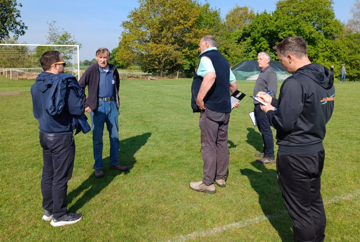 The Grounds Team of the Year competition sponsored by @JacobsenTurf for NLS Regional Feeder clubs and below | Today is the first of two days' judging and the first club to be visited are @WoolverstoneFC and their groundsmanDavid Hazelwood #AThrivingLocalGame