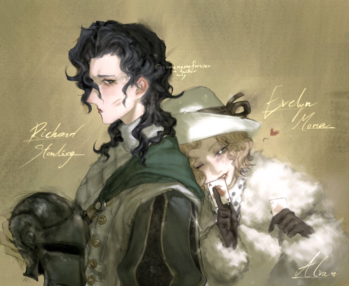 #IdentityV 

“Faro lady” & “Knight”