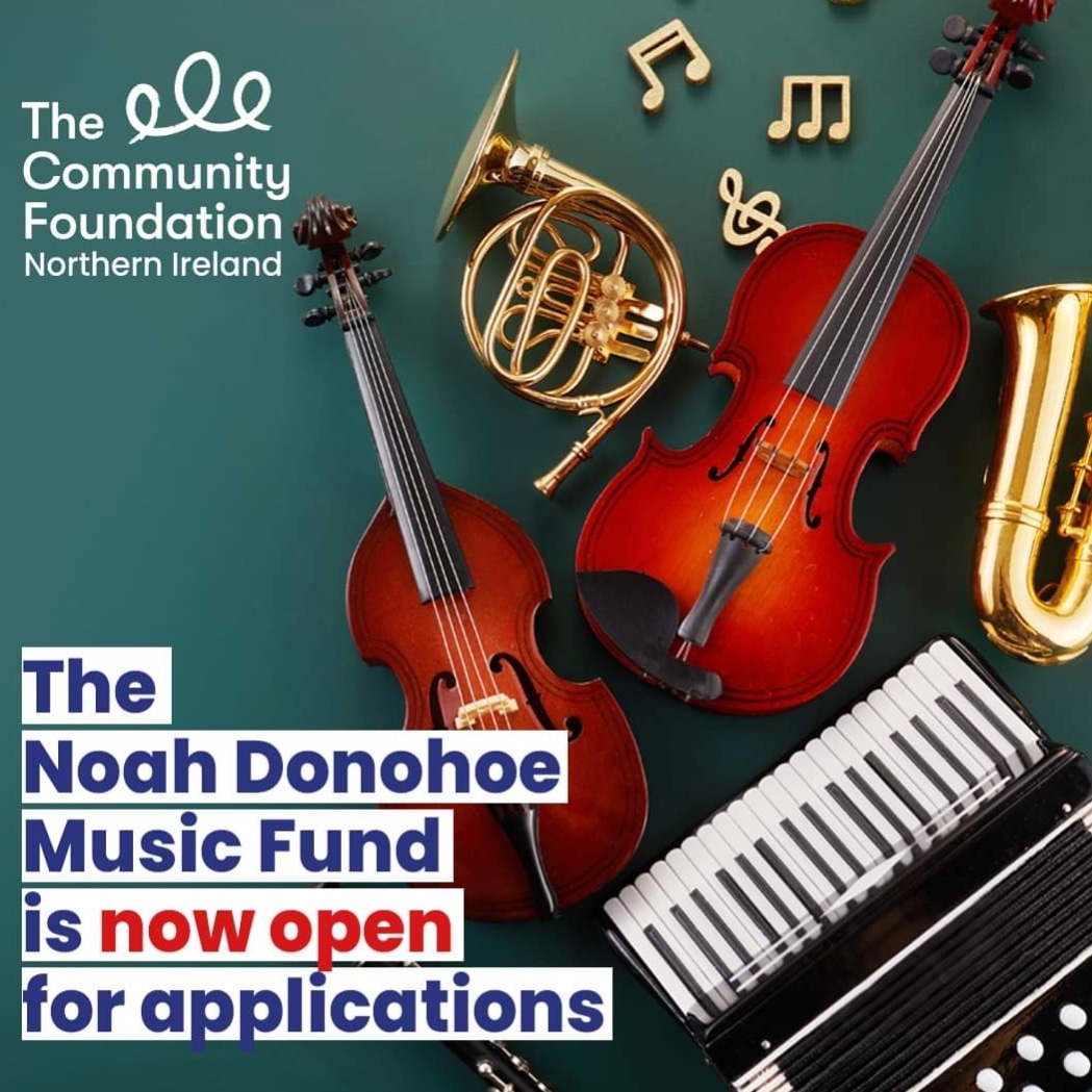 Please share the link below. The Noah Donohoe Fund is live until the 31st of May. A great help to anyone aged 11-18 years old that needs an extra bit of financial help in tuition or securing instruments. #TheNoahDonohoeFoundation communityfoundationni.org/grants/the-noa…