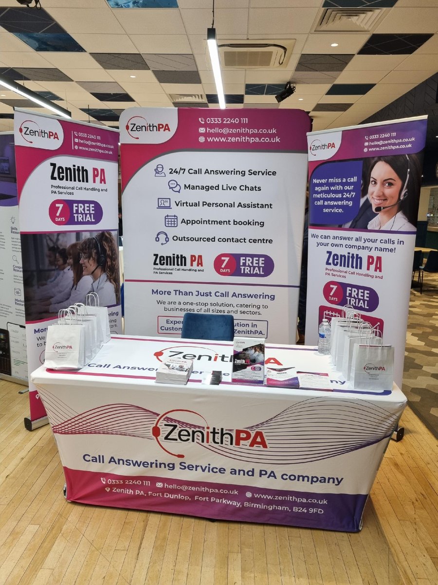 Join ZenithPA along with other businesses at the Bristol Business Expo which is taking place today at the BAWA Conference Centre in Bristol

#Bristol #b2b #b2bexpo #business #callansweringservice #b2bexpos #businessexhibition