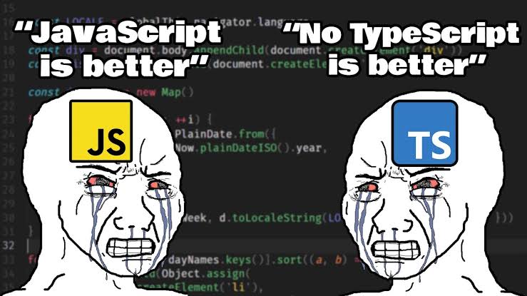 meme_parody101's tweet image. Which one is better?

#javascript #typescript
#codingvibes  #programmer