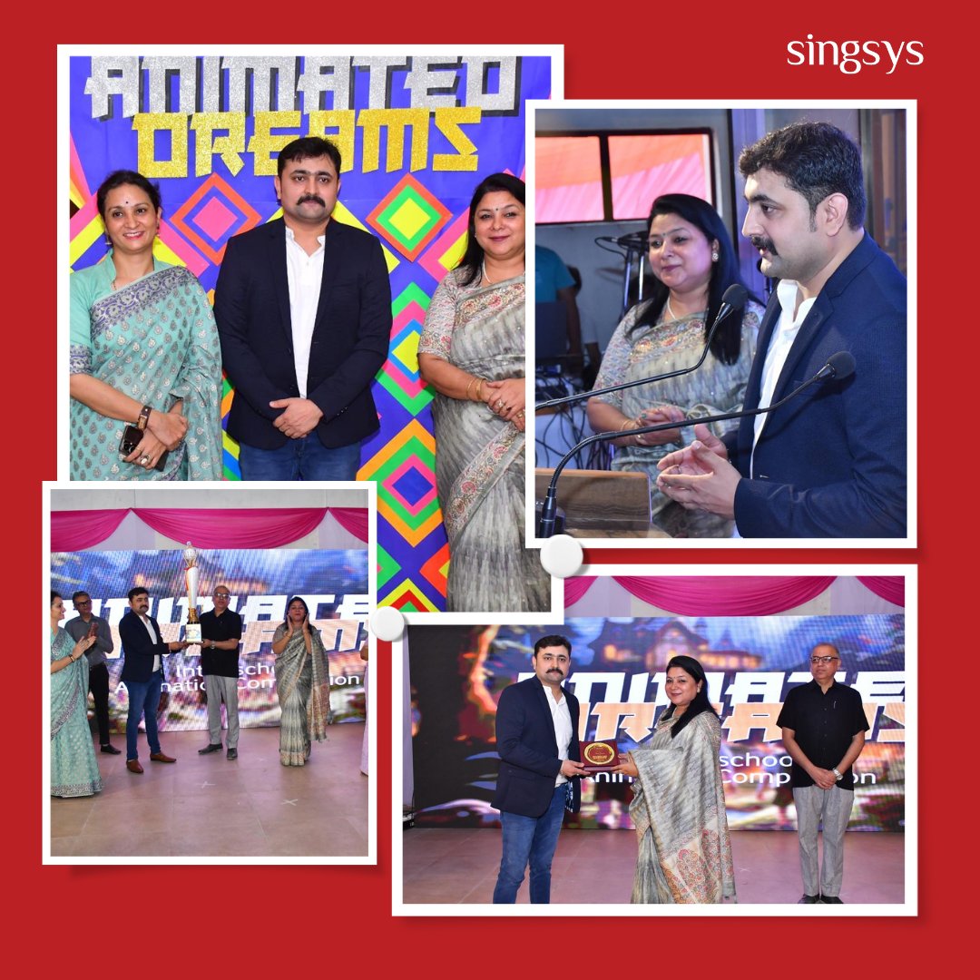 Singsys is proud to have Prateek Shukla, as the chief guest at the Allen House Public School award ceremony in Vrindavan Yojna, Lucknow. He presented awards to the students, emphasising the importance of technology in shaping their future endeavours.

#Singsys #TechEmpowers