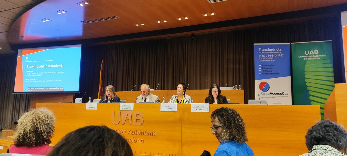 David Sierra (@sr_sotomonte) on Twitter photo Comenzamos la Jornada de #Transferencia de #Conocimiento en Ciencias #Sociales y #Humanidades en el rectorado <a href="/UABBarcelona/">Universitat Autònoma de Barcelona</a>.
<a href="/XarxaAccessCat/">Xarxa AccessCat</a> <a href="/PRUAB/">Parc de Recerca UAB</a> Comenzamos la Jornada de #Transferencia de #Conocimiento en Ciencias #Sociales y #Humanidades en el rectorado <a href="/UABBarcelona/">Universitat Autònoma de Barcelona</a>.
<a href="/XarxaAccessCat/">Xarxa AccessCat</a> <a href="/PRUAB/">Parc de Recerca UAB</a>