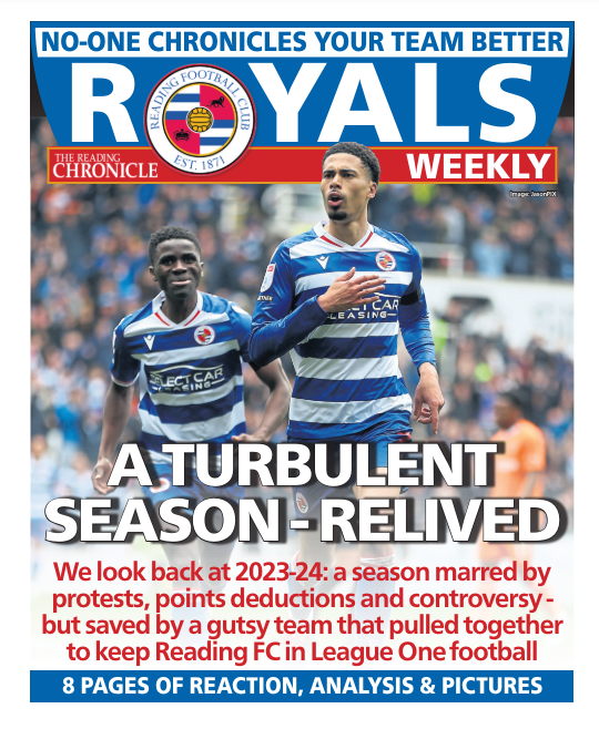 My final eight-page supplement of the season is out today. A full look back, month-by-month, at a turbulent campaign. Will return for pre-season in July #readingfc