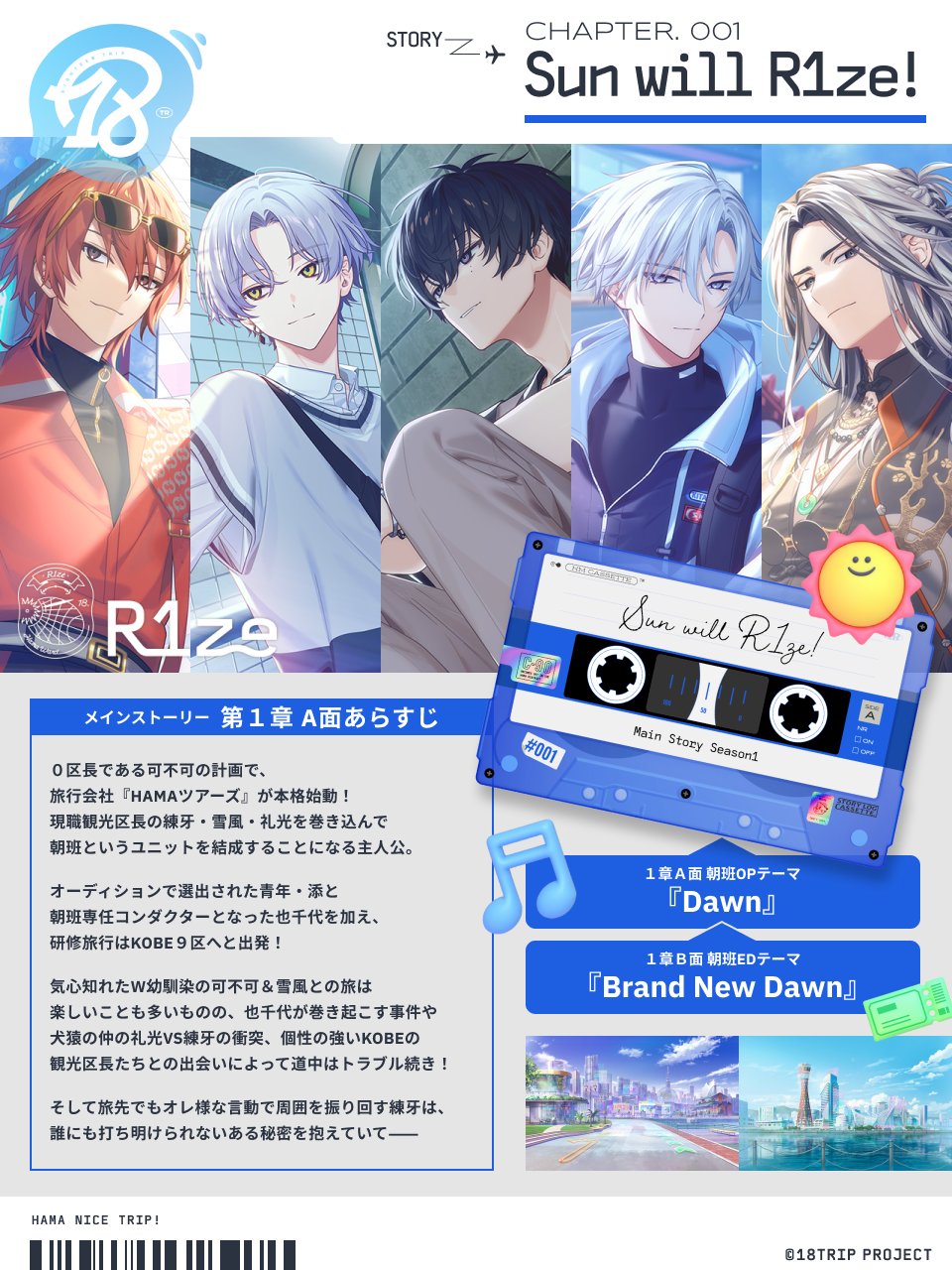 18TRIP HAMAツアーズオフィシャルカセットプレイヤー『Tapiee