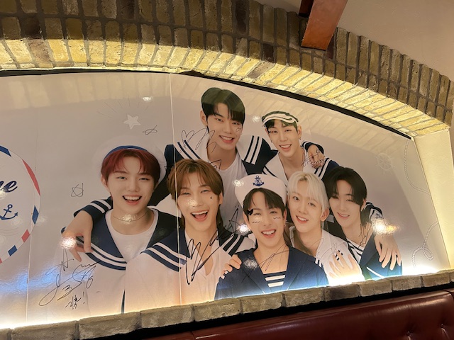 EVNNE×SWEETS PARADISE】コラボカフェ🚢 先日「新宿東口店」にメンバー