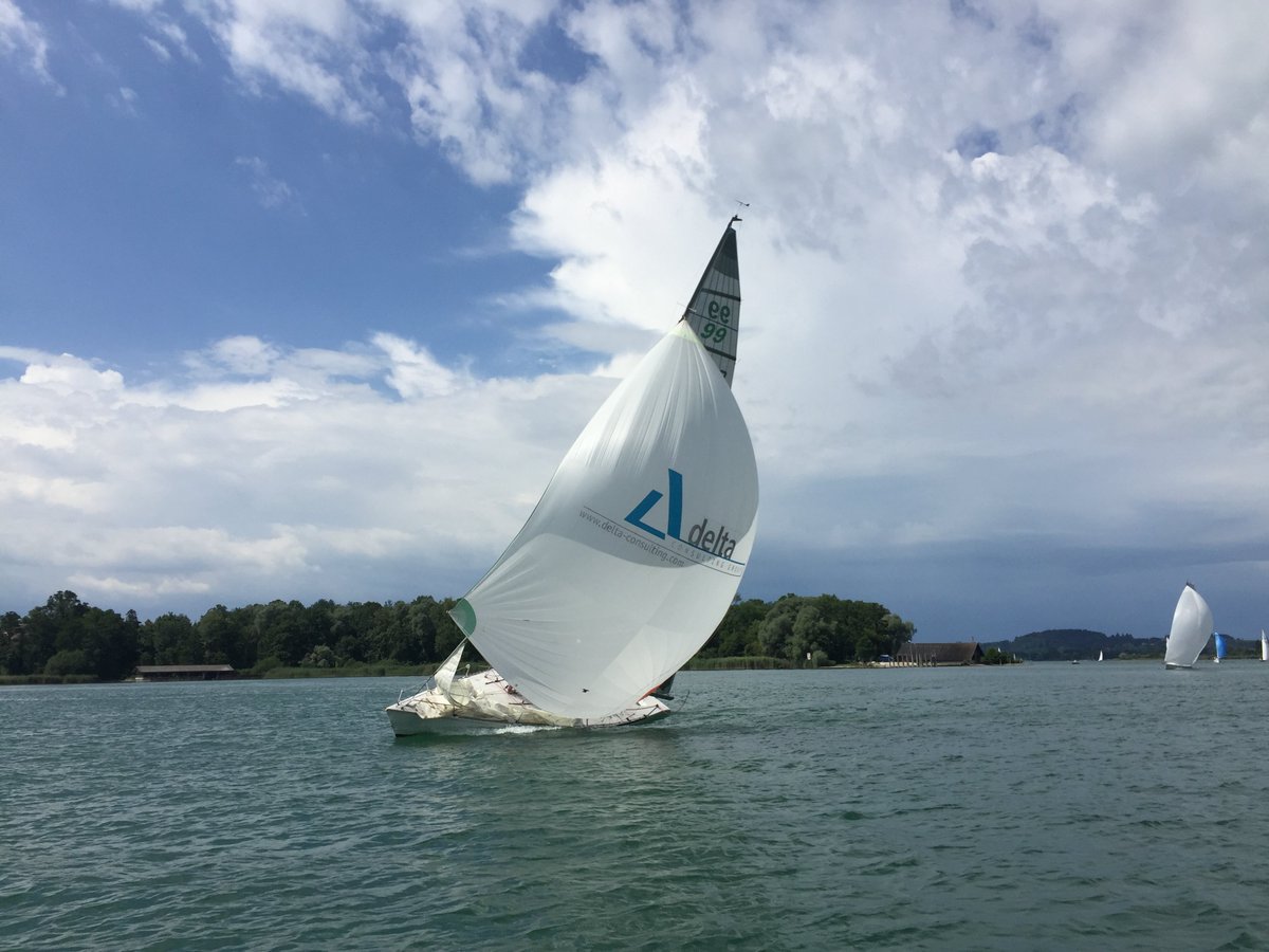 @lu_eder … a weng Wind schad fei net. #Chiemsee