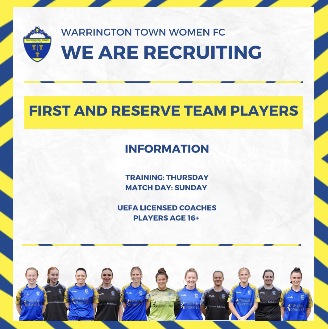 🟡 We are recruiting players for the 2024/25 season. ➡️ First and reserve teams ➡️ Dedicated team players ➡️ UEFA licensed coaches ➡️ Age 16+ Register your interest ✍️ forms.gle/h9N7U2NhQ1bjhr… #uptheyellows🟡