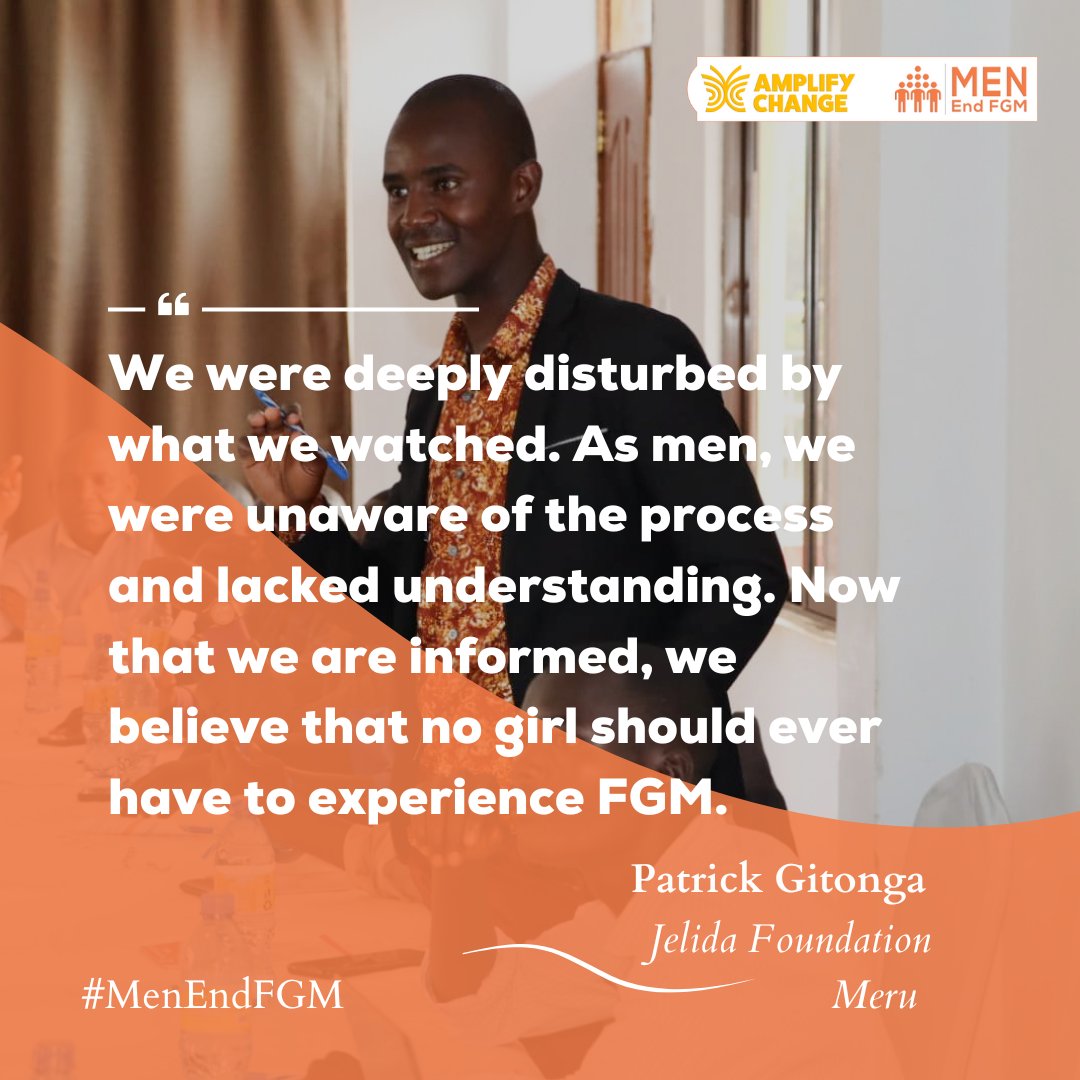 Responses from our recent #MaleChampions ToTs following a video on the #FGM process. Could ignorance be sustaining this practice? There's a pressing need to increase awareness, particularly among men. This highlights urgency to #Invest more in educating men & boys #MenEndFGM
